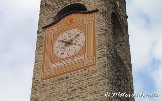 Bergamo - a clock tower