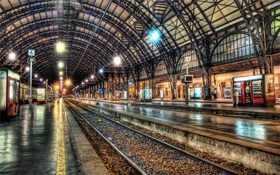 Milan - central railway station