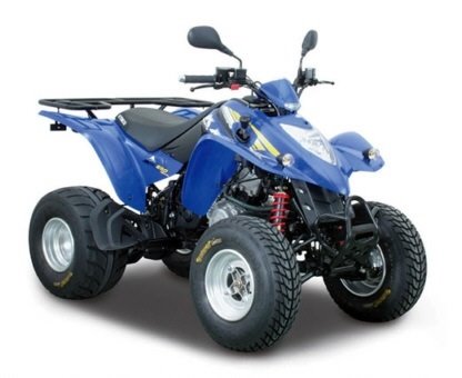 Kymco 250cc - quad rental Karpathos Greece