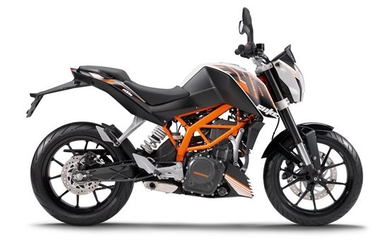 KTM Duke 390 - alquiler de motocicletas en Delhi