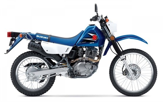 SUZUKI DR 200cc - мотоциклет под наем в Крит