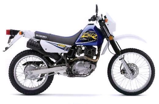 SUZUKI DR 200cc - Motorradvermietung in Kreta