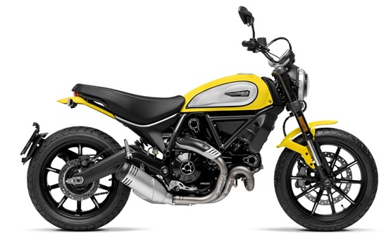 Ducati Scrambler 800cc - motorbike rental at Marseille airport