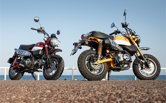 Honda Monkey 125cc - мотоциклет под наем в Испания