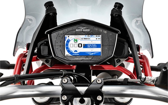 Moto Guzzi V85TT - motorcycle rental Barcelona