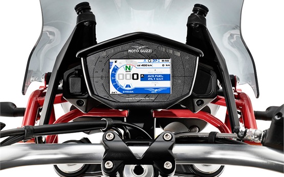 Moto Guzzi V85TT - motorcycle rental Barcelona