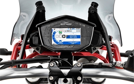 Moto Guzzi V85TT - motorcycle rental in Geneva