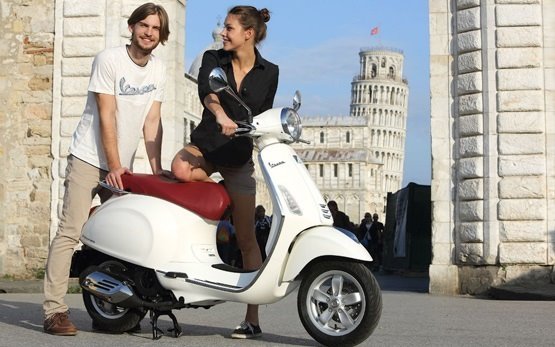 Пьяджио Веспа Примавера прокат скутеров в Сардинии