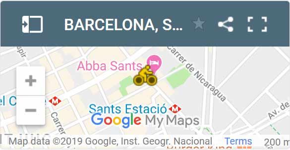 Map Barcelona