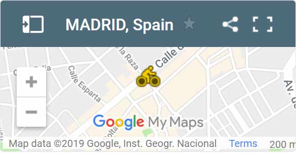 Map Madrid