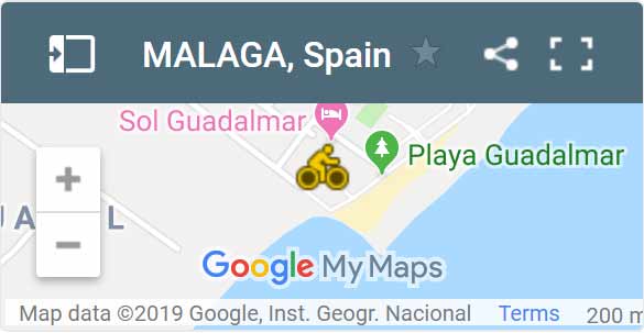 Map Malaga