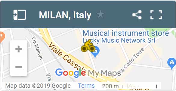 Map Milan