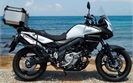 Suzuki V-strom 650cc - motorbike rental in Crete