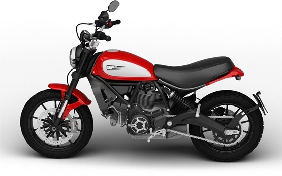 Ducati Scrambler Icon 803 - Motorradvermietung Barcelona