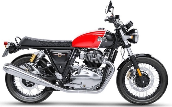 Royal Enfield Interceptor 650 - motorbike hire Porto