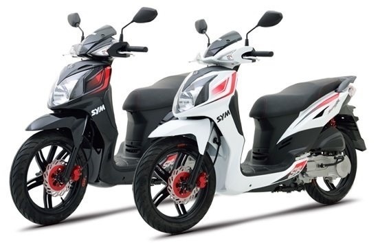 SYM Symphony 125cc - alquiler de scooters Aeropuerto de Ibiza